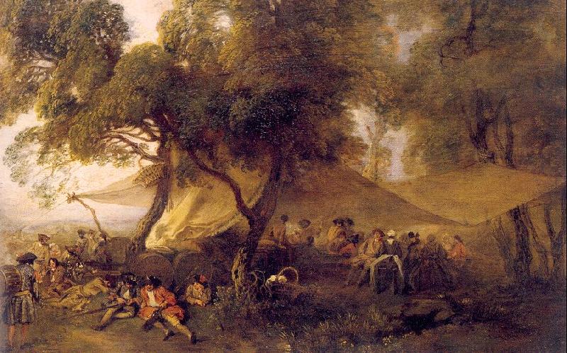 WATTEAU, Antoine Respite from War oil painting picture